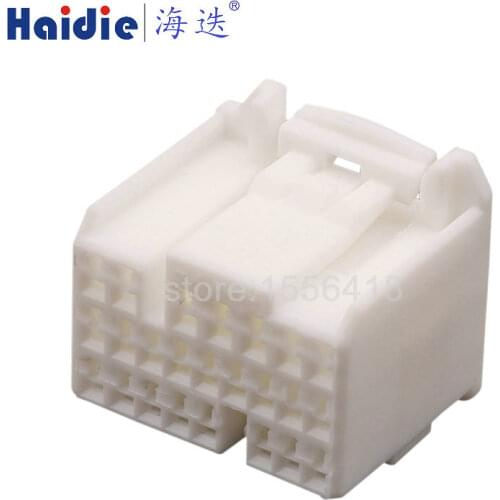 2sets 24pin auto electrical housing plug plastic wiring harness unsealed connector 353029-1