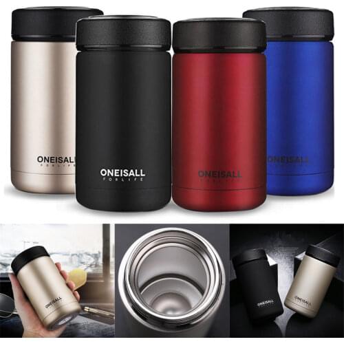 400ml New Fashion Vacuum Tea Bottle Stainless Steel Vacuum Flask Water Bottle Thermos Coffee Cup Travel Mug Camping Sports Bottl