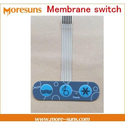 5pcs Custom Membrane Switch Membrane Label Panel For Industrial Equipment Membrane Control Switch Panel