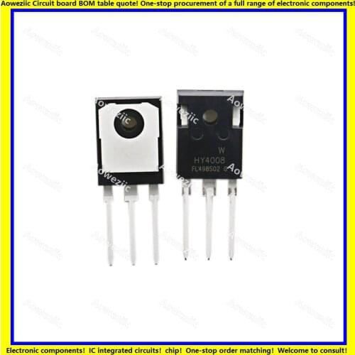 Aoweziic 10Pcs HY4008W TO-247 HY4008P TO-220 HY4008B TO-263 HY4008 4008 80V 200A MOSFET inverter Ultra 80V 200A New original