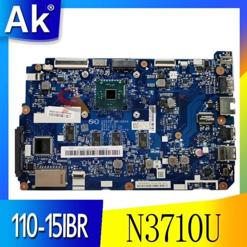 CG520 NM-A804 110-15IBR for Lenovo IdeaPad Laptop motherboard Com CPU N3710U RAM:4GB 100% test ok