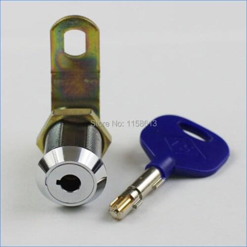 10 pieces 27mm keyed alike cylinderical cam lock security door drawer lock