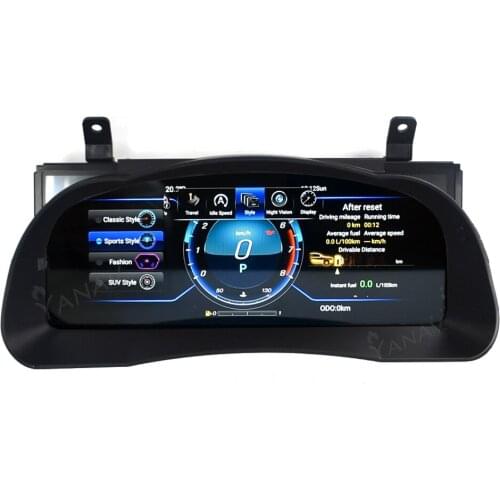 GPS Navigation Android System LCD For-Toyota Highlander 2015-2019 Car Instrument AHD Screen Center Dashboard Multimedia Player