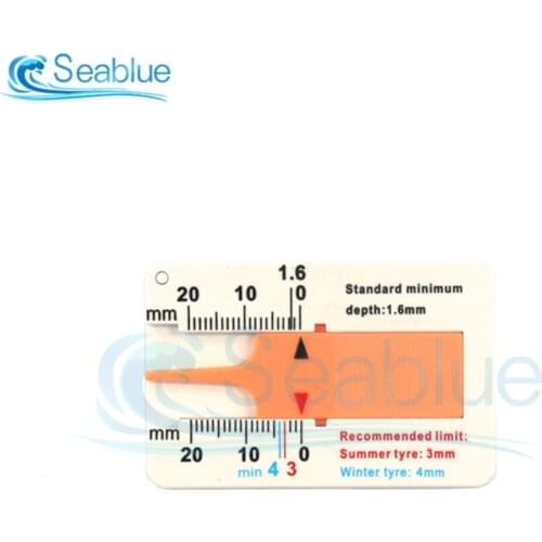 Tire Tread Depth Gauge Supplies 0-20mm Indicator Metalworking Auto Car Tyre Read Depthometer Page Motorcycle Measuring Tools