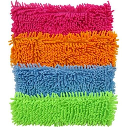 Coral Household Flat Mop Microfiber Dust Cleaning Pad Mop Head Replacement cleaning tools
