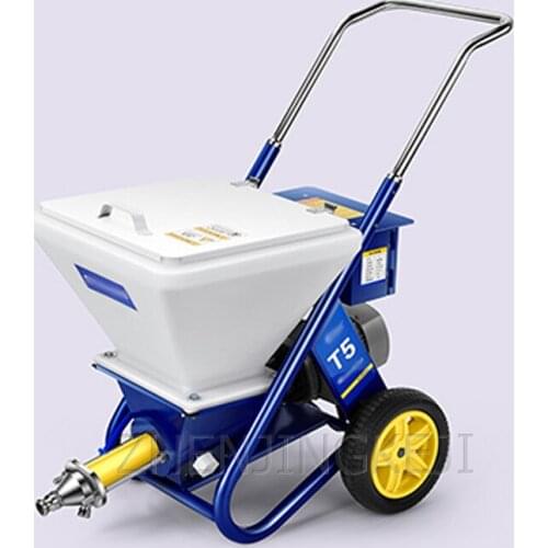 Multifunction Real Stone Paint Sprayer Waterproof Fire Prevention Putty Powder Exterior Wall Steel Structure Painting Equipment