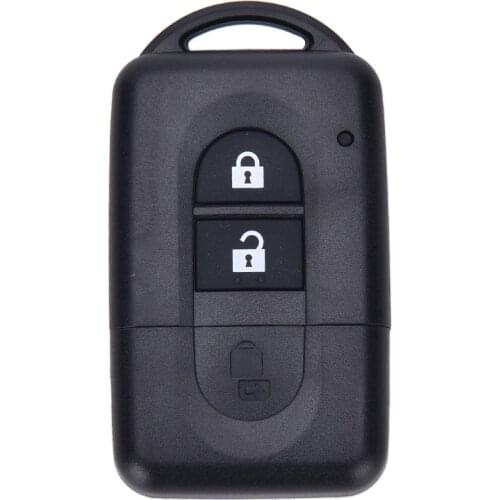 New 2 Button Remote key Fob Case Shell for Nissan Micra Xtrail Qashqai Juke Duke Navara
