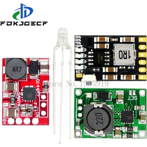 TP5100 charging management power supply module board TP5000 1A 2A compatible with 4.2V 8.4V single and double lithium batteries