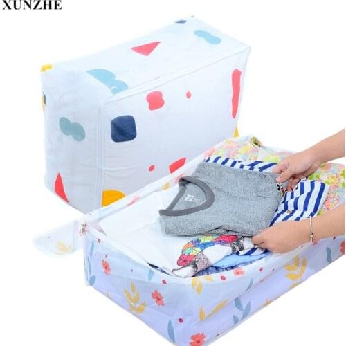 Rectangle Dustproof Moisture Proof Quilt Storage Bags Luggage Bags Home Storage Organiser Washable Wardrobe Clothes Storing Bag