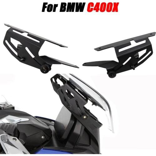 Motorcycle C400 X Windscreen Adjusters stand CNC Windshield Bracket fits For BMW C400X C 400 X Windshield Adjustable