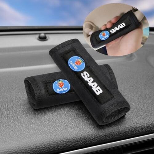 Car roof handle protection cover gloves for saab scania 93 9-3 900 9000 Car Styling