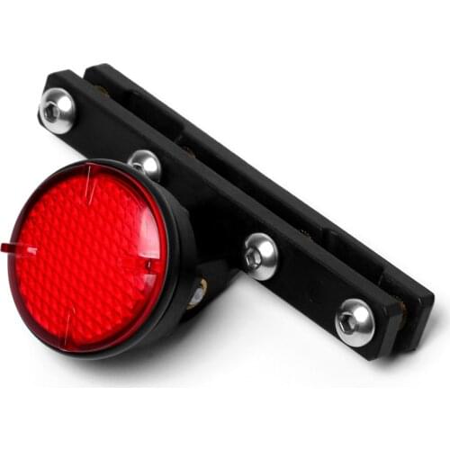 Anti Lost Locator Case Protective Box For AirTag Red Reflector Lamp Holder Used For Bicycle Saddle