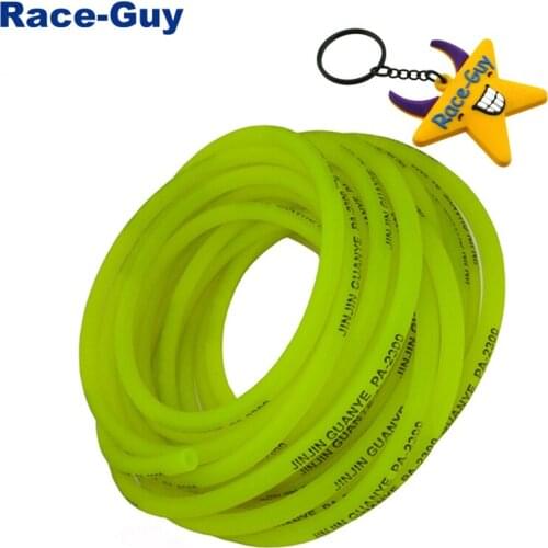 Yellow 10 Meters 5mm Gas Fuel Hose Line Pipe For Pit Dirt Motor Bike Motorcycle ATV Quad Go Kart Motocross Buggy
