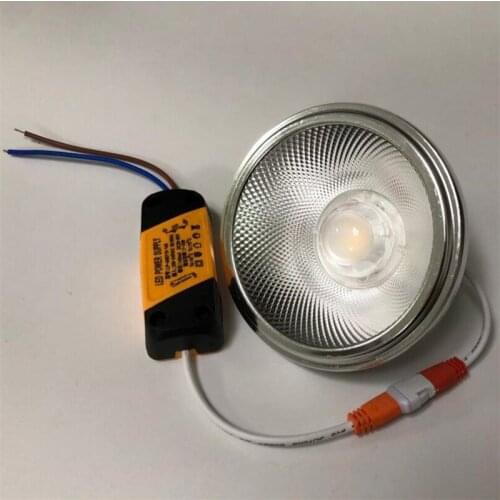12W COB LED AR111 ES111 QR111 Lamp Light AC110V or 220V-240V LED Spotlights 12W LED Bulb Cold White / Warm White Free Shipping