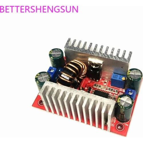 400W DC-DC high power constant voltage constant current boost power module LED boost drive notebook battery charging