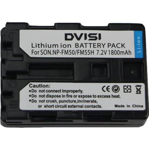 Hot Sale 1pcs NP-FM50 NP FM50 NPFM50 Rechargeable Camera Battery For Sony Alpha A100 DSLR-A100 A100K CCD-TRV408 DCR-PC105