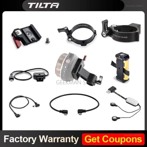 Tilta Nucleus-Nano Accessories DC Motor Power Cable Battery Pack Rod Adapter P-TAP Ronin-S Motor Power Cable Hand Wheel adapter