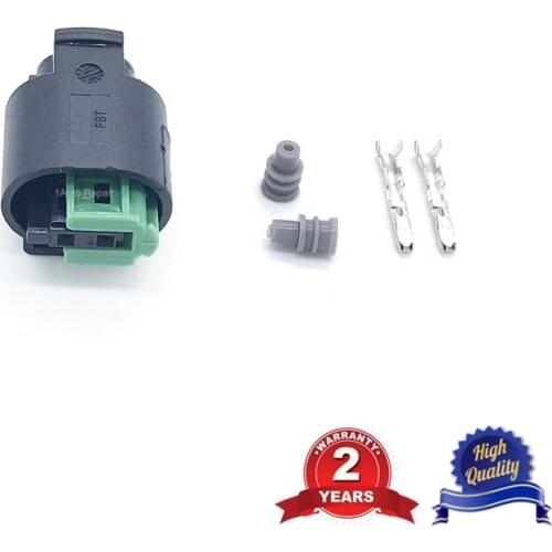 Water Temperature Sensor 2Pin Connector Plug 1-967644-1 968405-1 for BMW 3 5 7 Series