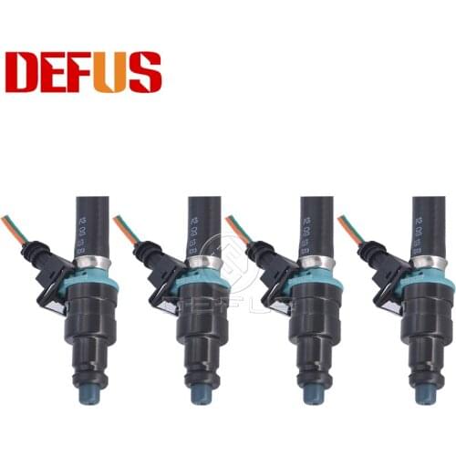 DEFUS 4x 0280150036 Tail Fuel Injector Bico Nozzle For Mer cedes-Benz 280SEL 450SE 280SEL 4.5L V8 0 280 150 036 Injection NEW