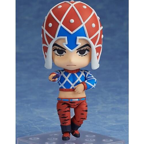 Anime JoJos Bizarre Adventure GUIDO MISTA Action Figure Doll Stand Model Toy Display Cosplay Collection Gift C in Stock