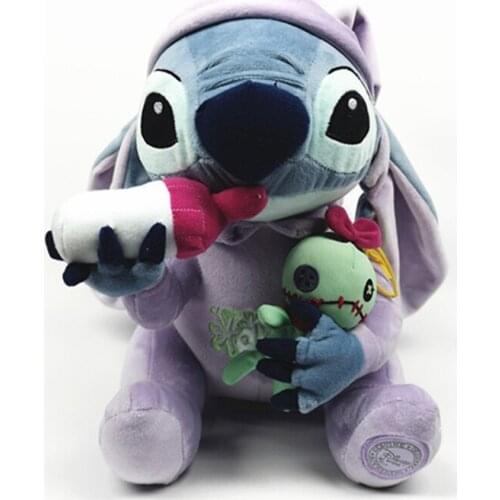 Hasbro Lilo & Stitch 626 Stitch Anime Stuffed Plush Toy Dolls Cute Animal Toys for Children Cartoon Birthday Kids Gift