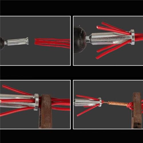 Wire Connector Practical Twisted Pair Tool Electrician General Safety Automatic Twisted Pair Square Wire Device