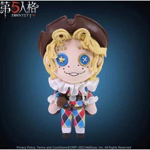 Game Identity V Mike Morton Acrobat Cosplay Unisex Cartoon Pillow Plush Doll Toy Change Suit Dress Up Clothing Survivor Gifts