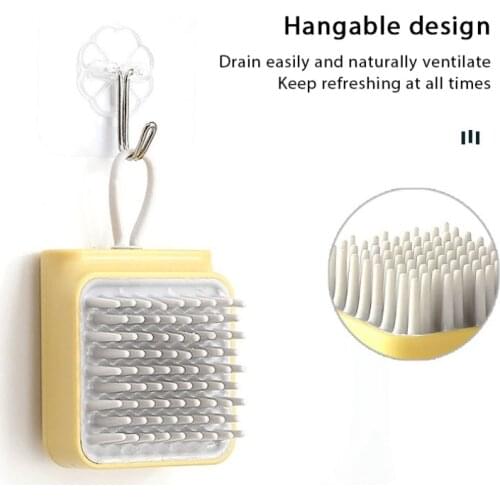 Soft Massage Brush Comb Shampoo Hair Washing Comb Shower Brush Bath SPA Massage Brush Clean Care Hair