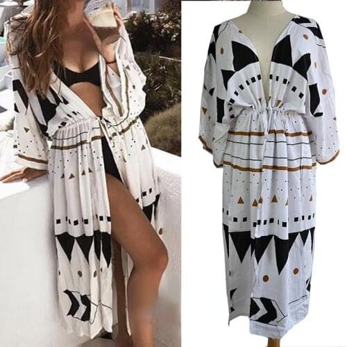 Beach Dress Sarong Cover-up Swimwear Bathing suit cover ups Bikini cover up