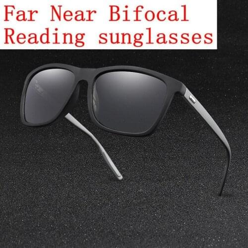 Transition Sunglasses Photochromic Bifocal Reading Glasses Men Sports Goggles Blue Presbyopia for Reader Near Far Eyewear NX