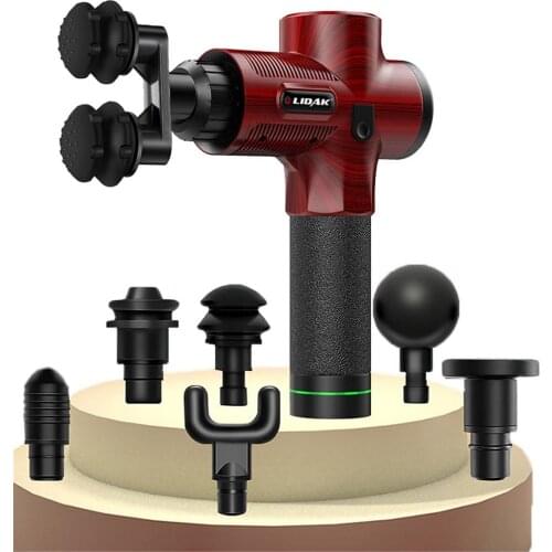 Upgrade Dual Heads Percussion Massager Gun Deep Tissue Massager Professional Deep Tissue Massage Gun As Perfect Gift Idea