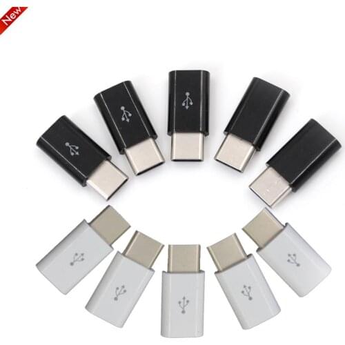 10pcs/lot USB Cable USB-C 3.1 Type C Male to Micro USB Female Adapters Converter Mobile Phone Cables For Macbook Nokia Nexus