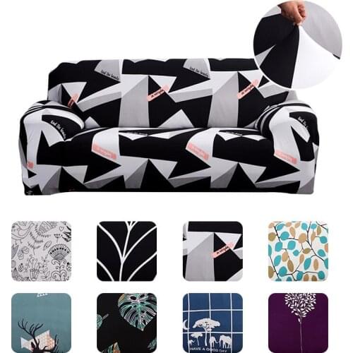 Modern High Quality Stretchable Elastic Sofa Covers for Living Room Sectional Covers for Corner Sofa Lounge L Shape Sofa Cover