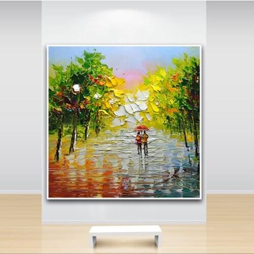 DONGMEI OIL PAINTING hand painted oil painting Home decor painting landscape pictures art knife painting DM1901181
