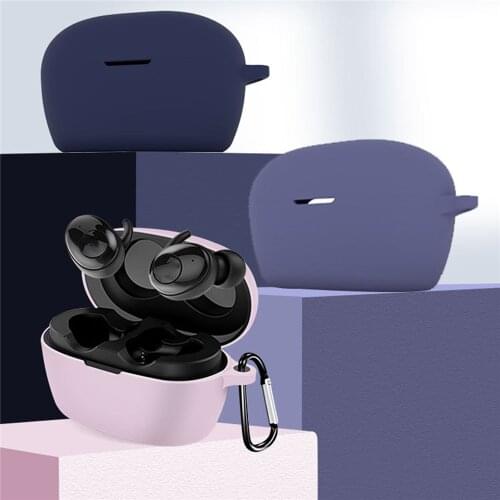 Silicone Case for Philips SHB2505 Wireless Earphone Waterproof Protective Cover Headphone Sleeve with Anti-lost Hook