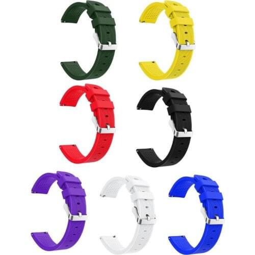 ALLOYSEED Silicone Replacement Sport Band Wrist Strap Bracelet for Huami Amazfit GTS Watch Accessories 7 Colors Drop Shipping