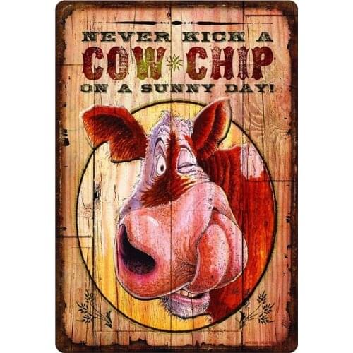 River Edge Water Resistant Embossed 20X30 Tin Sign for Home Bar Decoration