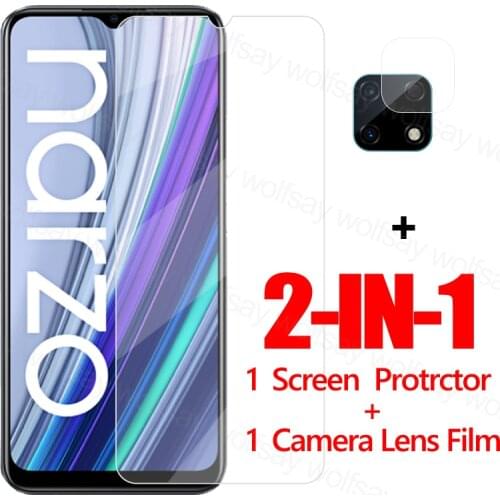 Screen Protector For Realme Narzo 30A Glass Realme Narzo 30 30A Pro Tempered Glass Protective Phone Film For Realme Narzo 30A
