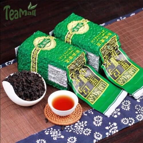 2020/2021 Luzhou Type Charcoal Technique Tea Oil Cut Black Oolong Leaf Tea Oolong Chinese Tea 250g