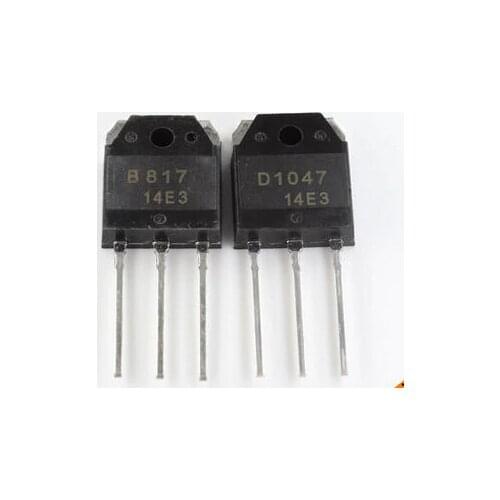5Pairs 2SD1047 2SB817 (D1047 B817) Power Transistors