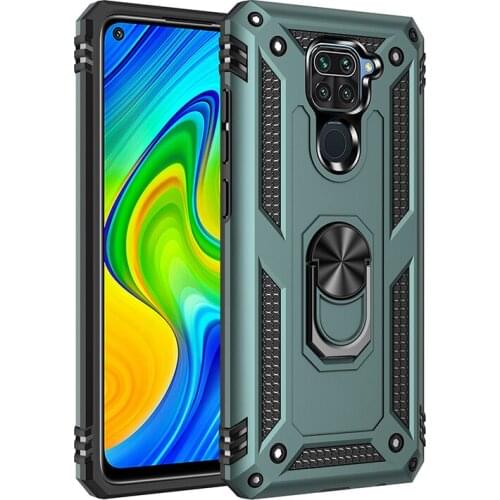 Kickstand Phone Case For Redmi 9A Note9 k30 pro 9 Prime Shockproof Ring Holder Silicone Phone Case Ultra-Thin Cool Phone Case