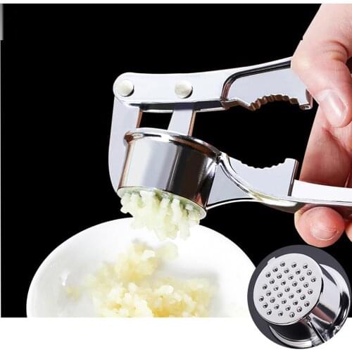 Garlic Press Crusher Squeezer Masher Home Kitchen Mincer Tool Stainless Steel quality Slicer Hand Presser Grinder Crusher Kitche