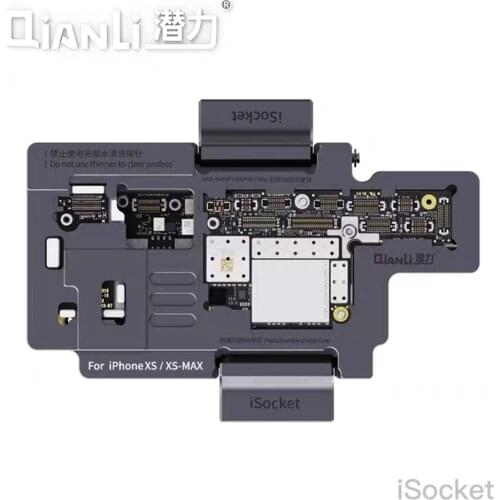 QIANLi iSocket Motherboard Test Fixture holder For iPhone X Xs Max Logic Board Diagnostic Test Repairing Tools Without Soldering