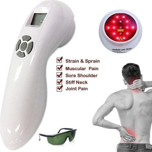 Knee Joint Foot Pain Neck Pain Relief Therapy Instrument Sports Injuries Wound Healing Cold Laser Therapy Device Health Care