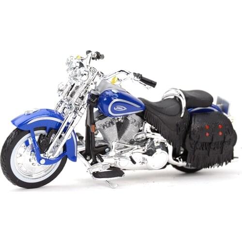 Maisto 1:18 1999 FLSTS Heritage Softall Springer Die Cast Vehicles Collectible Hobbies Motorcycle Model Toys
