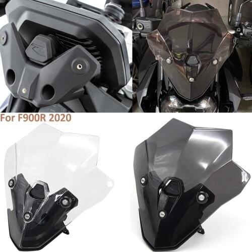 NEW Motorcycle Accessories Screen Windshield Fairing Windscreen Baffle Wind Deflectors For BMW F900R F 900R F900 R 2020