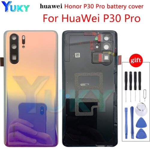 Original huawei P30pro Battery Cover For P30pro/P30 Replace the battery cover With camera cover P30pro