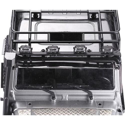 Front Shade Brim DIY Decoration Parts for MN D90 Guardian RC Car Accessories