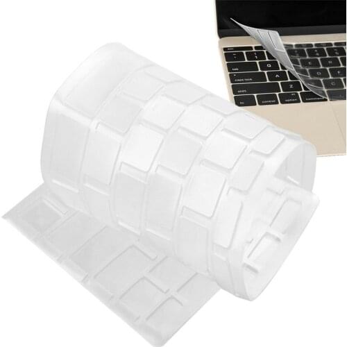 Clear Keyboard Cover Skin Protector 20pcs for Apple New Macbook Retina 12" Inch A1534 with Retina Display 2016 Version free shop