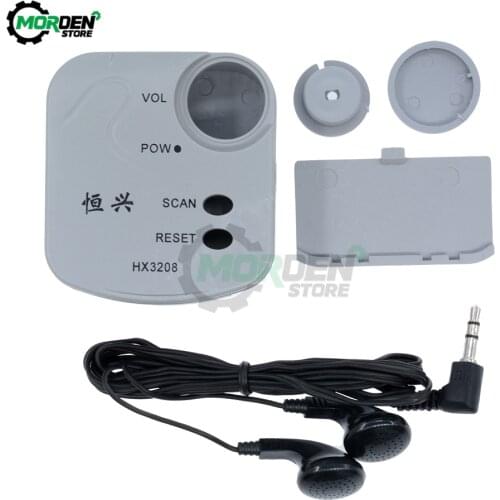 HX3208 FM Micro SMD Radio DIY Kits 1.8V-3.5V FM Frequency Modulation Radio Electronic Production Training Suite with Earphones